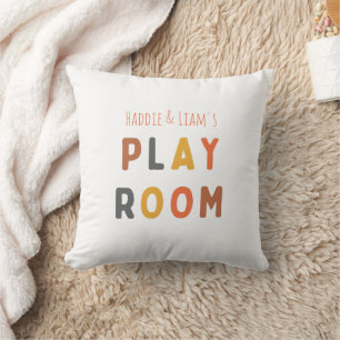playroom Custom personalized Throw Pillows