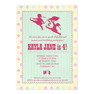 Old Fashioned Birthday Party Invitations 5