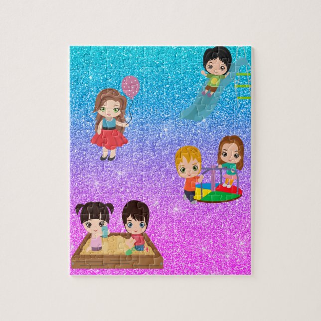 PLAYTIME KIDS  PUZZLE (Vertical)