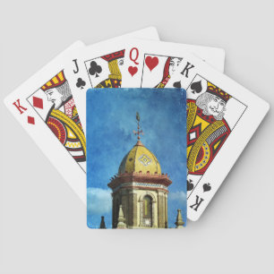 Plaza Building Playing Cards