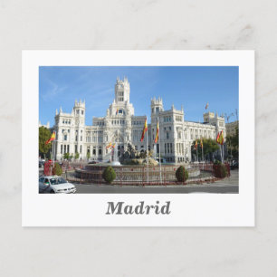 Plaza de Cibeles, Madrid Carte postale