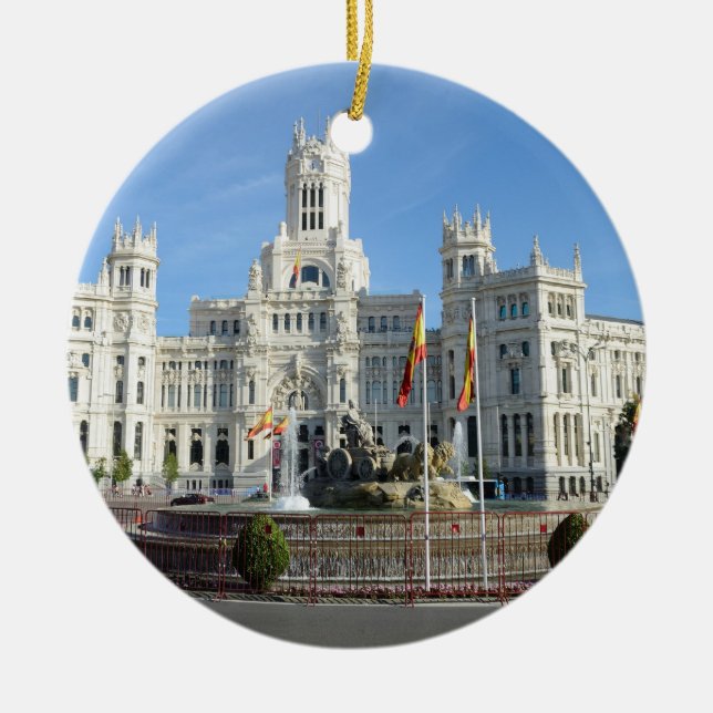 Plaza de Cibeles, Madrid Ornament (Front)