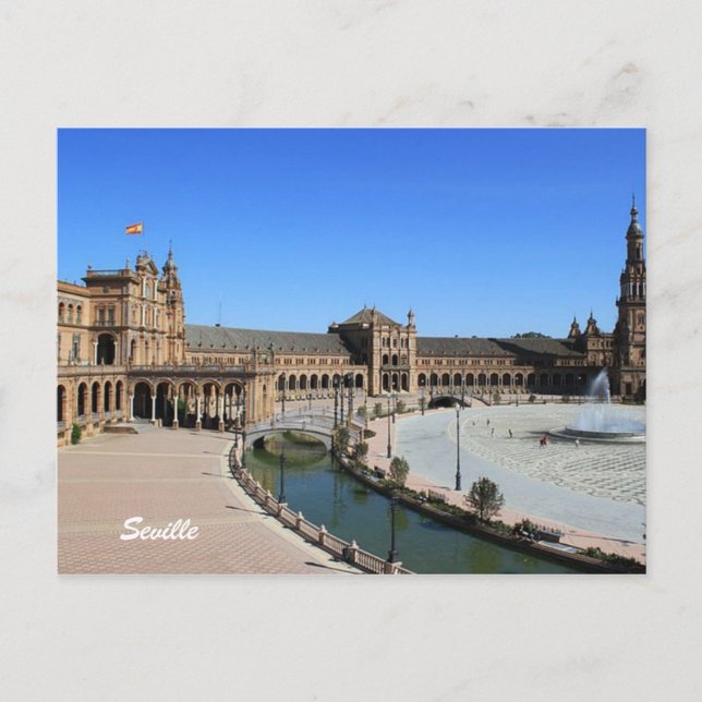 Plaza de España, Sevilla Postcard (Front)