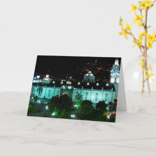 Plaza de la Independencia, Quito, Ecuador Card