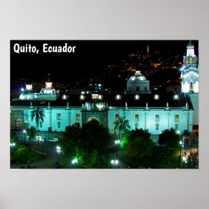 Plaza de la Independencia, Quito, Ecuador Poster