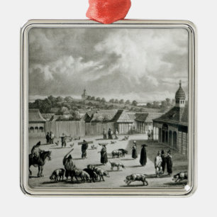 Plaza de San-Carlos de Chiloe, 1835  ] Metal Ornament