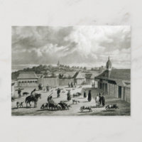 Plaza de San-Carlos de Chiloe, 1835  ]