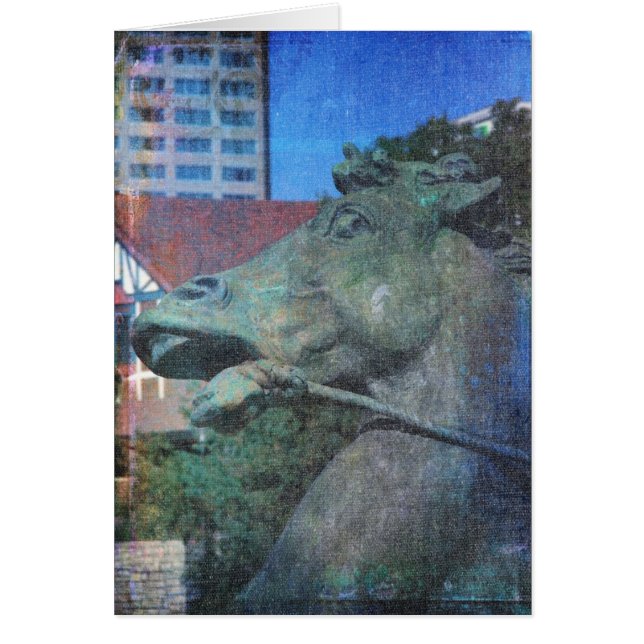 Plaza Horse Fountain Details All Occasion (Front)