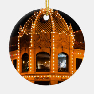 Plaza Lights in Kansas City! Ceramic Ornament