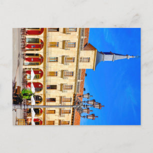 Plaza Mayor Holiday Postcard