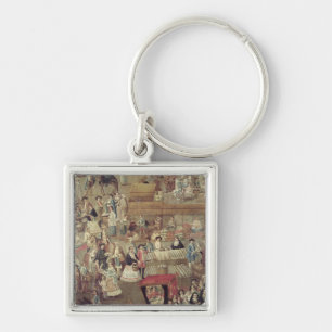 Plaza Mayor in Mexico, detail of the Market Keychain