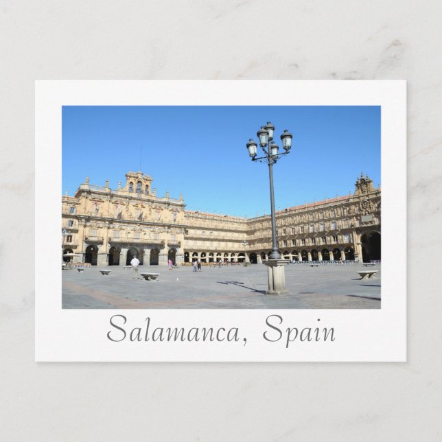 Plaza Mayor, Salamanca Postcard (Front)