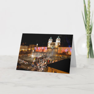 Plaza San Francisco Card