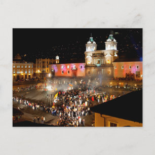 Plaza San Francisco Postcard