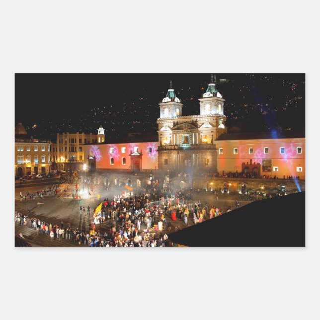 Plaza San Francisco Sticker (Front)