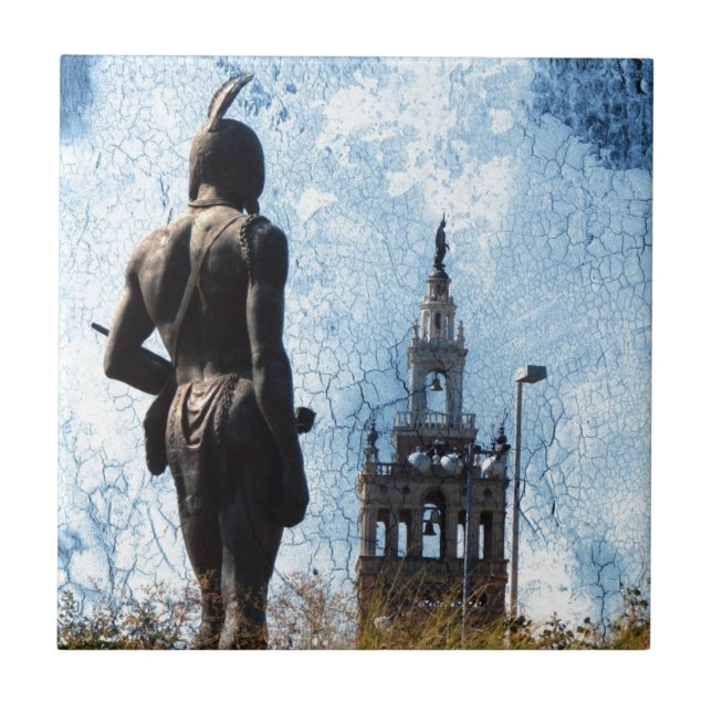 Plaza View Tile (Front)