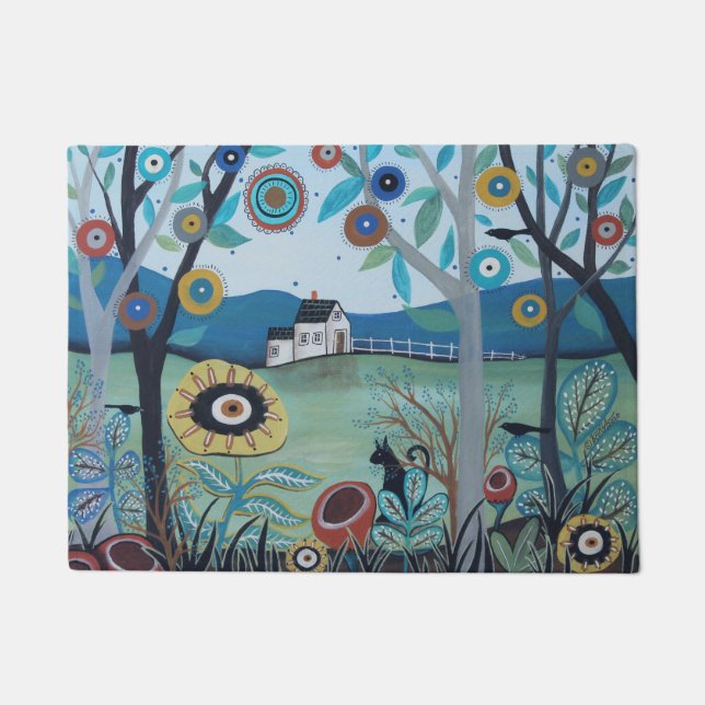 Pleasant Afternoon Doormat (Front)