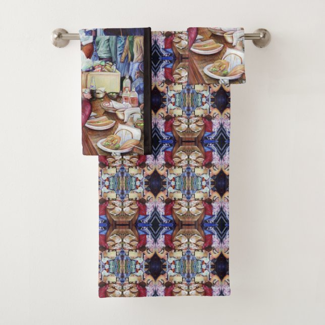 Pleasant Picnic Bath Towel Set (Insitu)