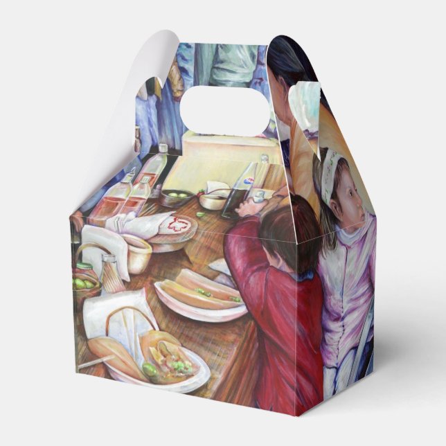 Pleasant Picnic Favor Box (Front Side)
