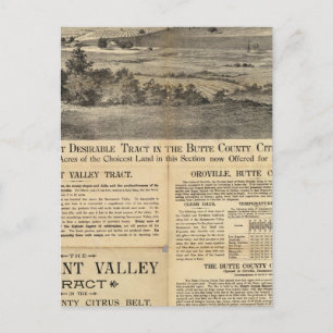 Pleasant Valley, California Postcard