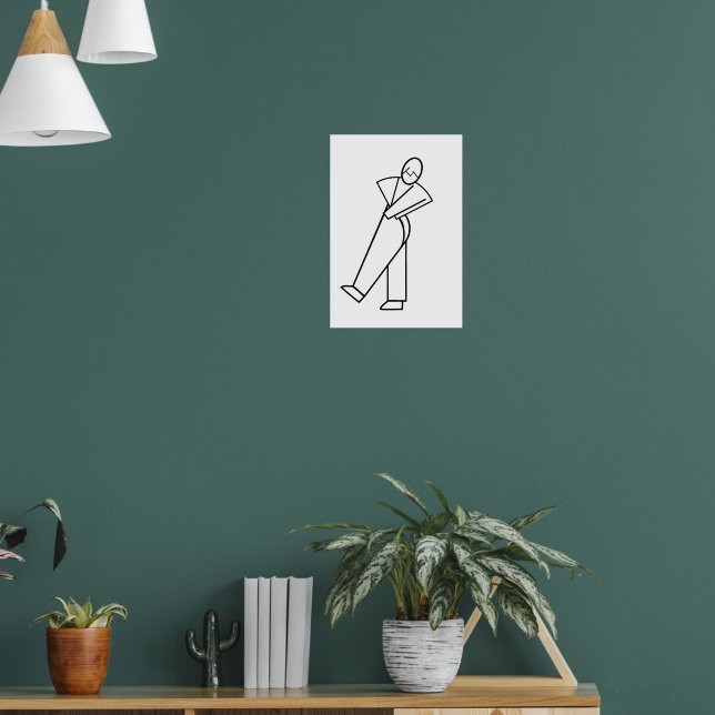 Pleasant Walking Poster (Living Room 1)