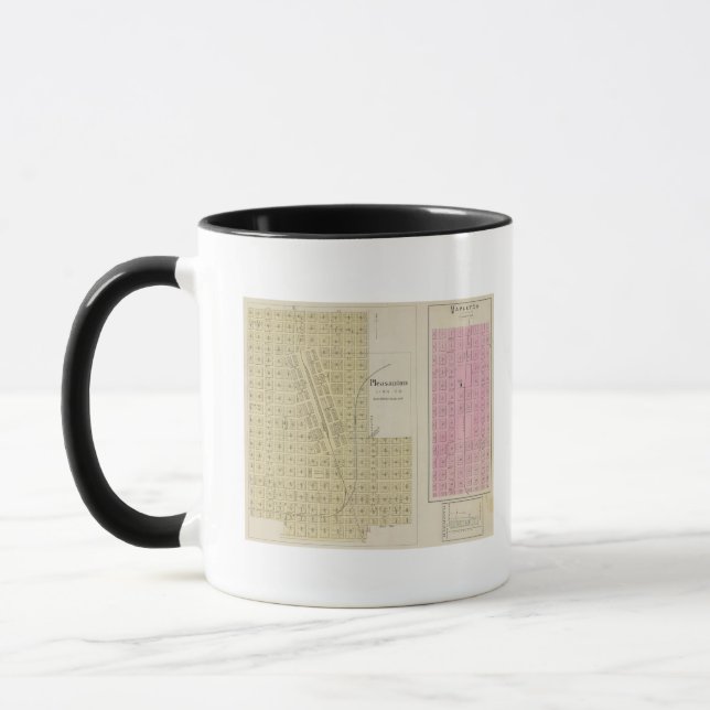 Pleasanton, Mapleton, and Hammond, Kansas Mug (Left)