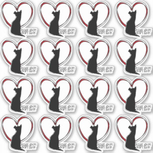 Please Adopt Don't Shop!   White or Clear