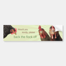 Please back the flock off