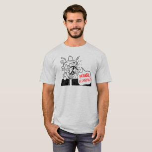 "Please Be Careful" Vintage-Style T-Shirt