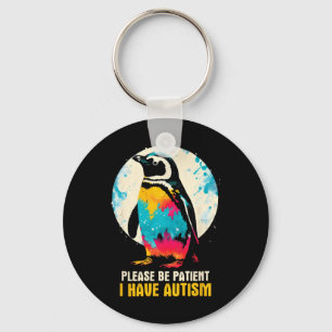 Please Be Patient I Have Autism - Autism Awareness Keychain