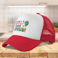Please Be Patient I Have Autism Puzzles Trucker