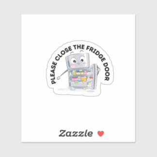 Please close the fridge door