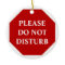 Please Do Not Disturb Door Hanger