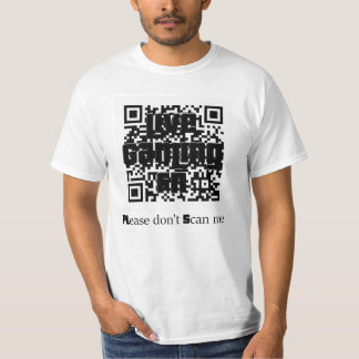 PLease don' T Scan me T-Shirt