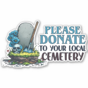 Please Donate to Your Local Cemetery