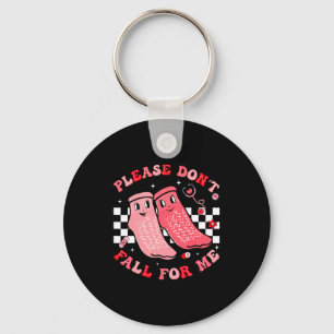 Please Dont Fall For Me Medical Nurse Rr Pct Cna  Keychain