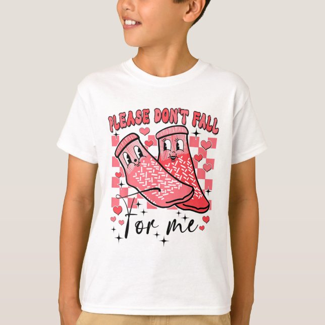 Please Don't Fall For Me  T-Shirt (Front)