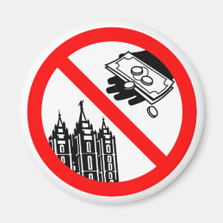 Please Don't Feed the Church Magnet