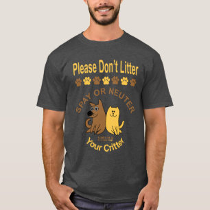 Please Don't Litter T-Shirt