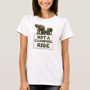 Please don't ride the elephants T-Shirt