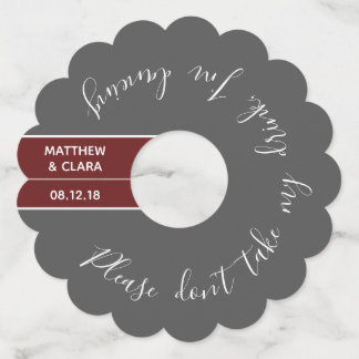 Please Don't Take My Drink I'm Dancing, Wine Tag