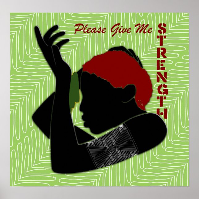 Please Give Me Strength Poster (Front)