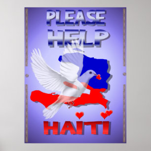 Please Help Haiti Print
