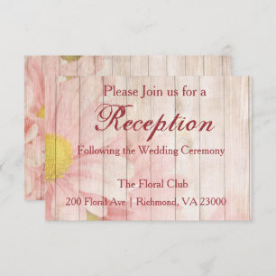 Please Join us for a Reception Invitation