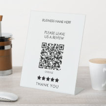 Please Leave Us A Review QR Code