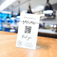 Please Leave Us A Review QR Code 