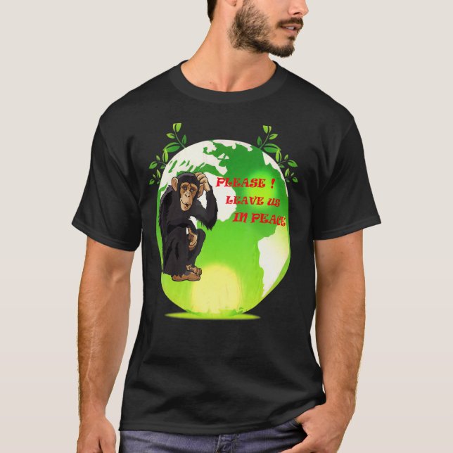 Please  Leave Us In Peace  FA THOR T-Shirt (Front)