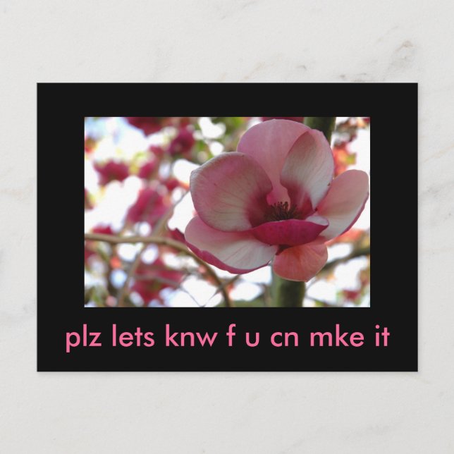 Please let us know if you can make it invitation postcard (Front)