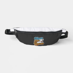Please Love Rescue Dog Fanny Pack
