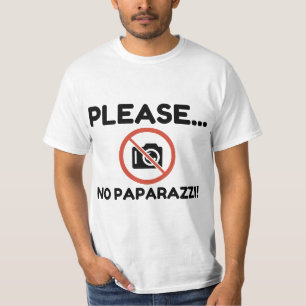 Please No Paparazzi! T-Shirt